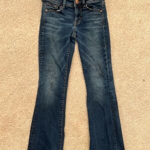 American Eagle Outfitters Dark Blue Boot Cut Jeans